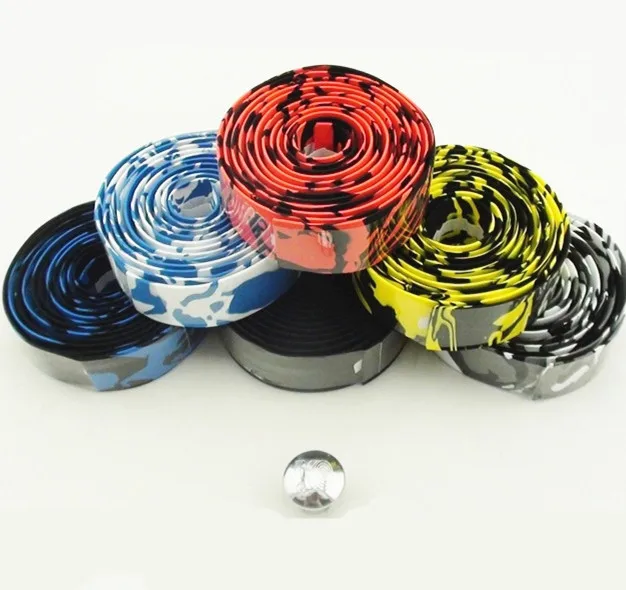 Камуфляжная велосипедная лента для руля велосипеда обертка ремень с ручкой