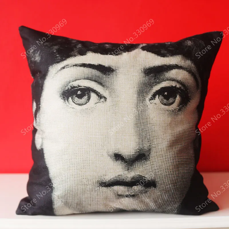 21 Льна Fornaseti льняная Подушка Чехол Funda Almohada любовь наволочки пледы Yastik килифи один постельные принадлежности Zara* женские домашние Гринч - Цвет: 21
