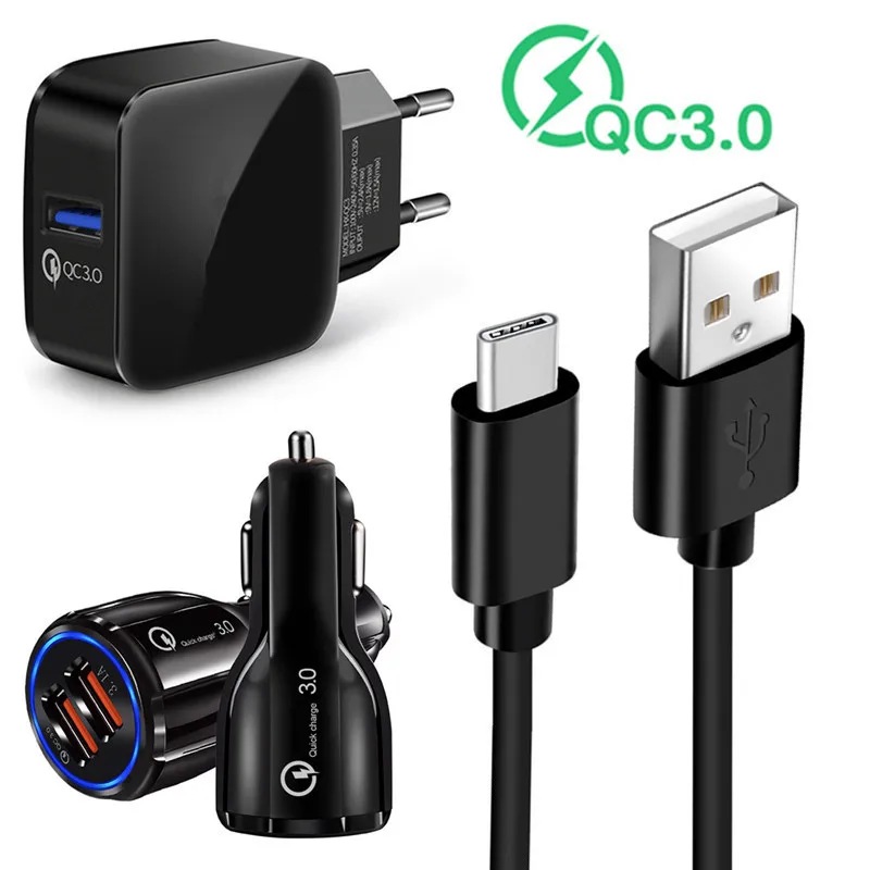 Автомобильное зарядное устройство Honor 9X USB адаптер для быстрой зарядки 18 Вт