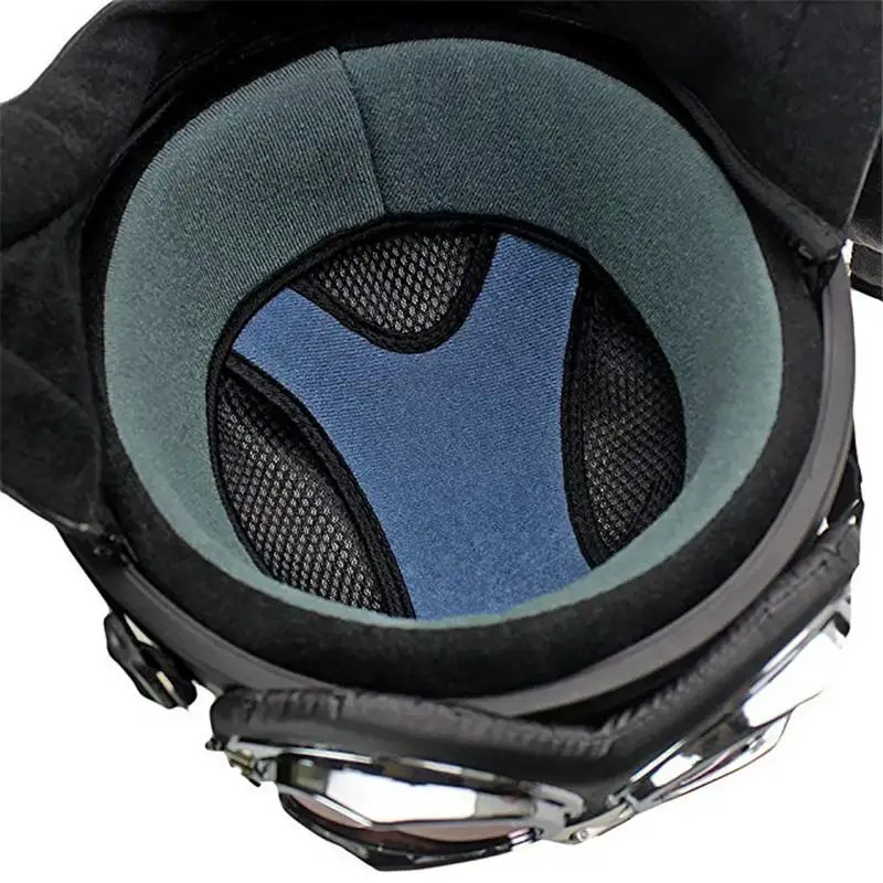 Ретро мотоциклетный полушлем унисекс для мужчин и женщин с открытым лицом