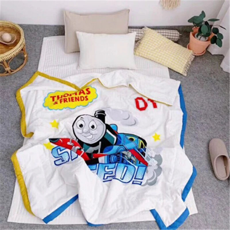 

Home Spun Disney Super Soft Cartoon Minnie Thomas Mermaid Pattern Comfort Soft Blanket Kid Bed Home Bedroom Decor Travel Siesta