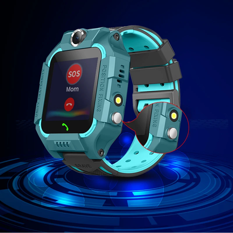 Детские Смарт часы Q19 с вставкой Sim карты детские BLS позиционирование SOS двойная