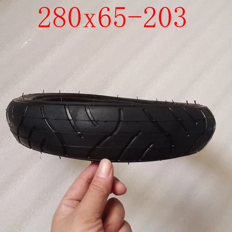 outer tyre Молниеносная 280x65-203 шины внутренняя труба детская трехколесная тележка, пневматические шины 280*65-203 - Цвет: outer tyre