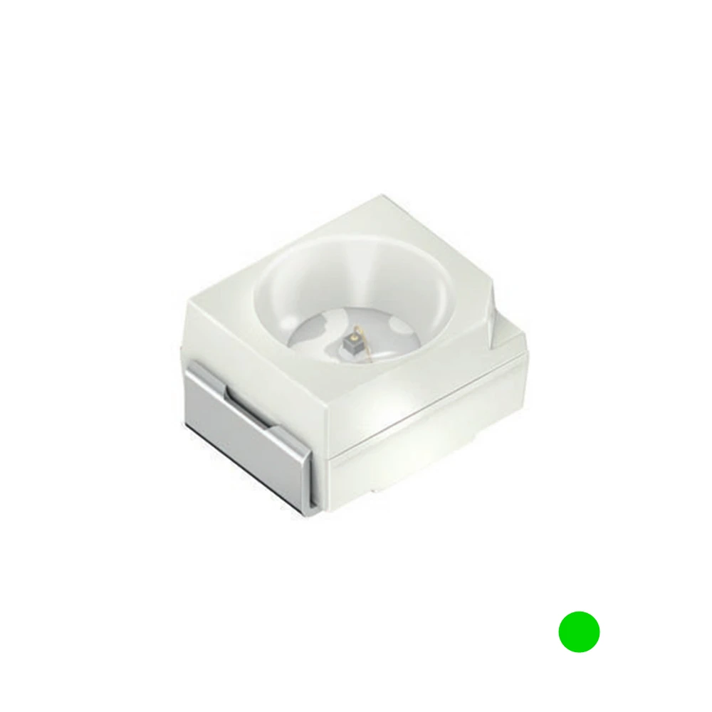 

50PCS LT T673-P1Q2-25-Z 3528 True Green SMD LED , PLCC-2 529NM 3V 10mA ( LT T673 / LTT673 ) light beads lamps