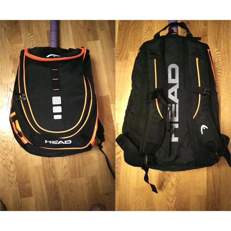HEAD Tennis Backpack Outdoor Sport Bag Tennis Racket Bag Raqueta Tenis Backpack Original Tennis Backpack With Shoe Bag