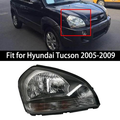 DWCX передняя фара для автомобиля в сборе подходит Hyundai Tucson 2005 2006 2007 2008