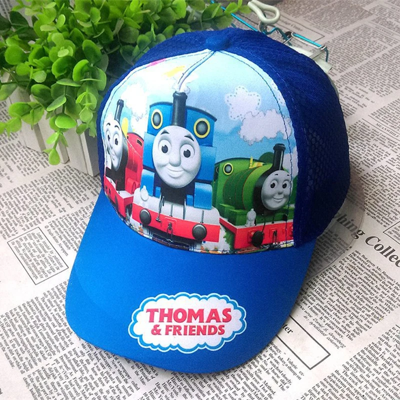 Кепки с мультяшными героями Thomas and Friends Детские регулируемые кепки для бейсбола