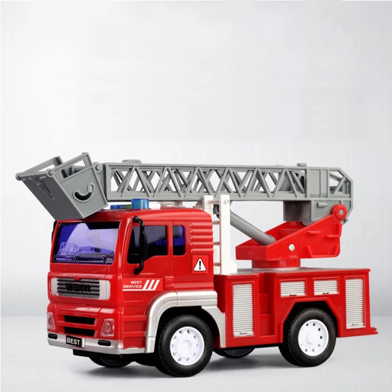 Пожарная техника WENYI игрушечный спасательный подъемник грузовик лестница