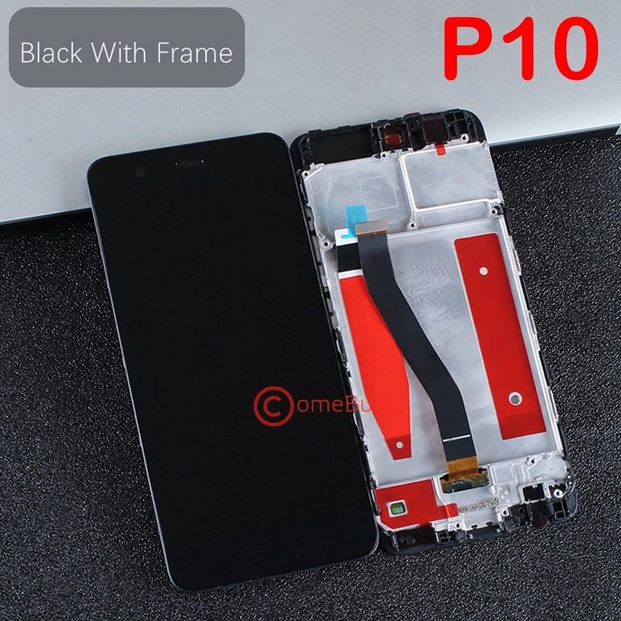 Для 5," huawei P10 плюс ЖК-дисплей Дисплей Сенсорный экран с рамкой VKY-L09 VKY-L29 P10 ЖК-дисплей Экран VTR-L09 VTR-L10 VTR-L29 Замена