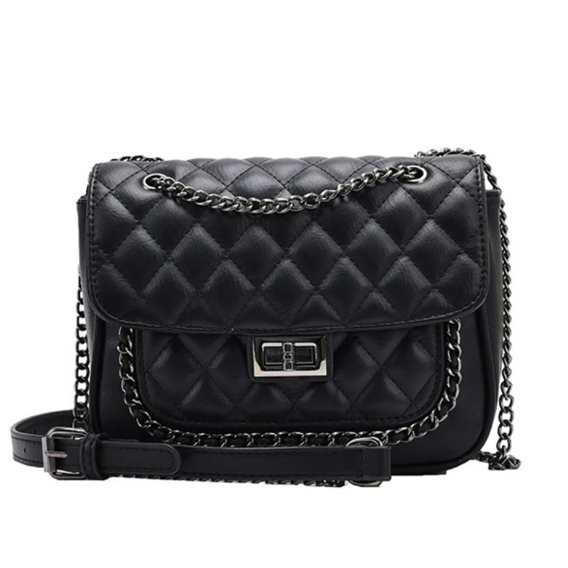 

Lattice Large Tote Armpit Bag 2021 New High-quality PU Leather Women's Designer Handbag High capacity Shoulder Messenger Bag