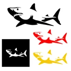 20*9 см акулы декоративные для автомобилей и мотоциклов, Стикеры личность Светоотражающая сторона для двери автомобиля Elantra Accent Tucson Стикеры и наклейки Белый