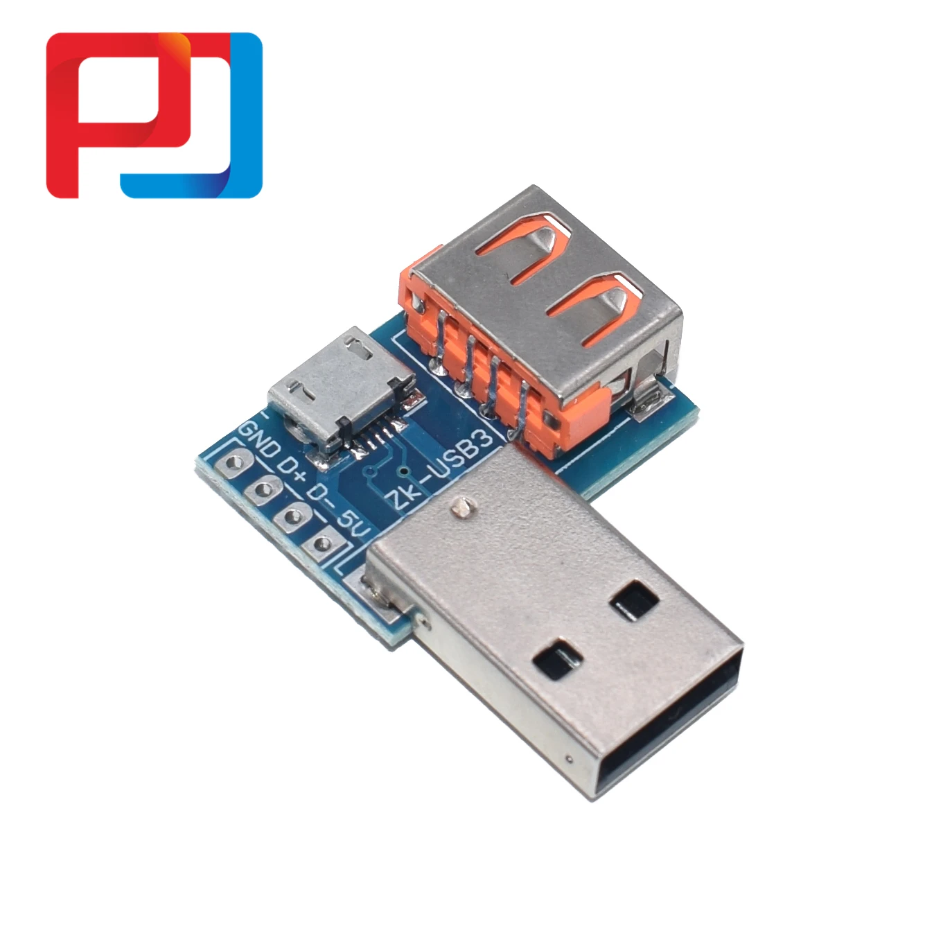 USB коммутатор Мужской Разъем к Тип-c гнездовой разъём микро-usb 2 54-4P передачи