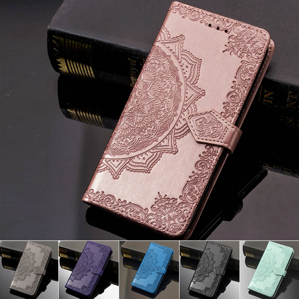 Чехол-книжка для Samsung Galaxy S10 S9 S8 Plus S7 S6 Edge кожаный чехол-бумажник S 10 чехлы телефонов