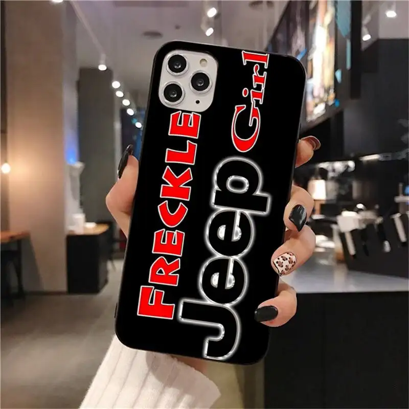 Чехол для телефона с логотипом автомобиля Super Jeeps iPhone 11 pro XS MAX 8 7 6 6S Plus X 5S SE 2020