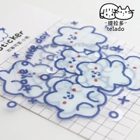40 sheets cartoon kawaii decoration adhesive stickers diy cute japanese stationery diary sticker scrapbook stationery stickers