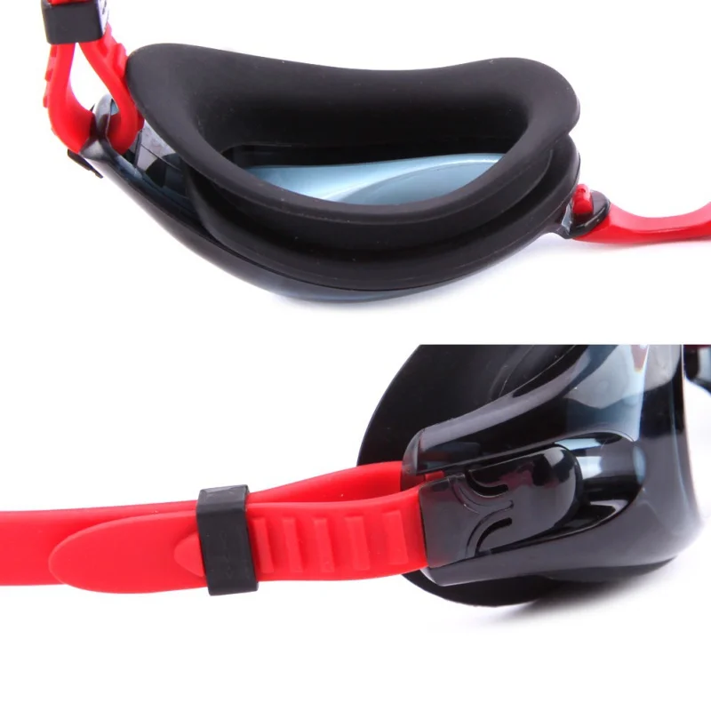 

Men Women Adjustable Swimming Goggles Adjustable Silicone Diving Glasses Waterproof Anti-Fog UV Protection Goggles