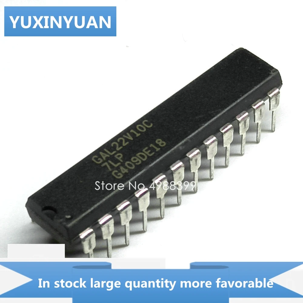 5 шт./лот GAL22V10C 7LP 22V10C GAL22V10 DIP24 в наличии|Реле| |