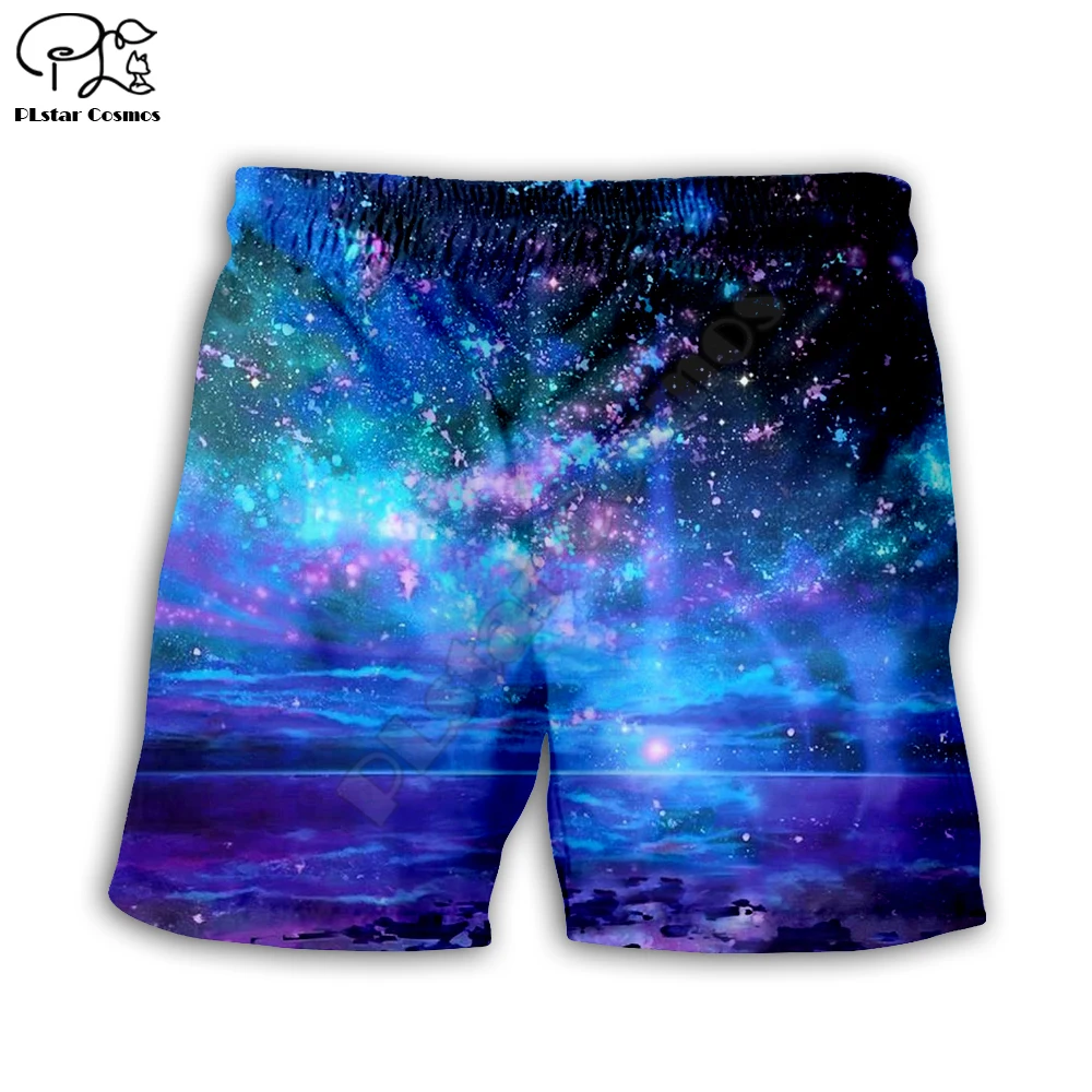 

Шорты PLstar Cosmos мужские с 3D-принтом, повседневные пляжные удобные, свободные, с татуировками викингов, в стиле Харадзюку, летние