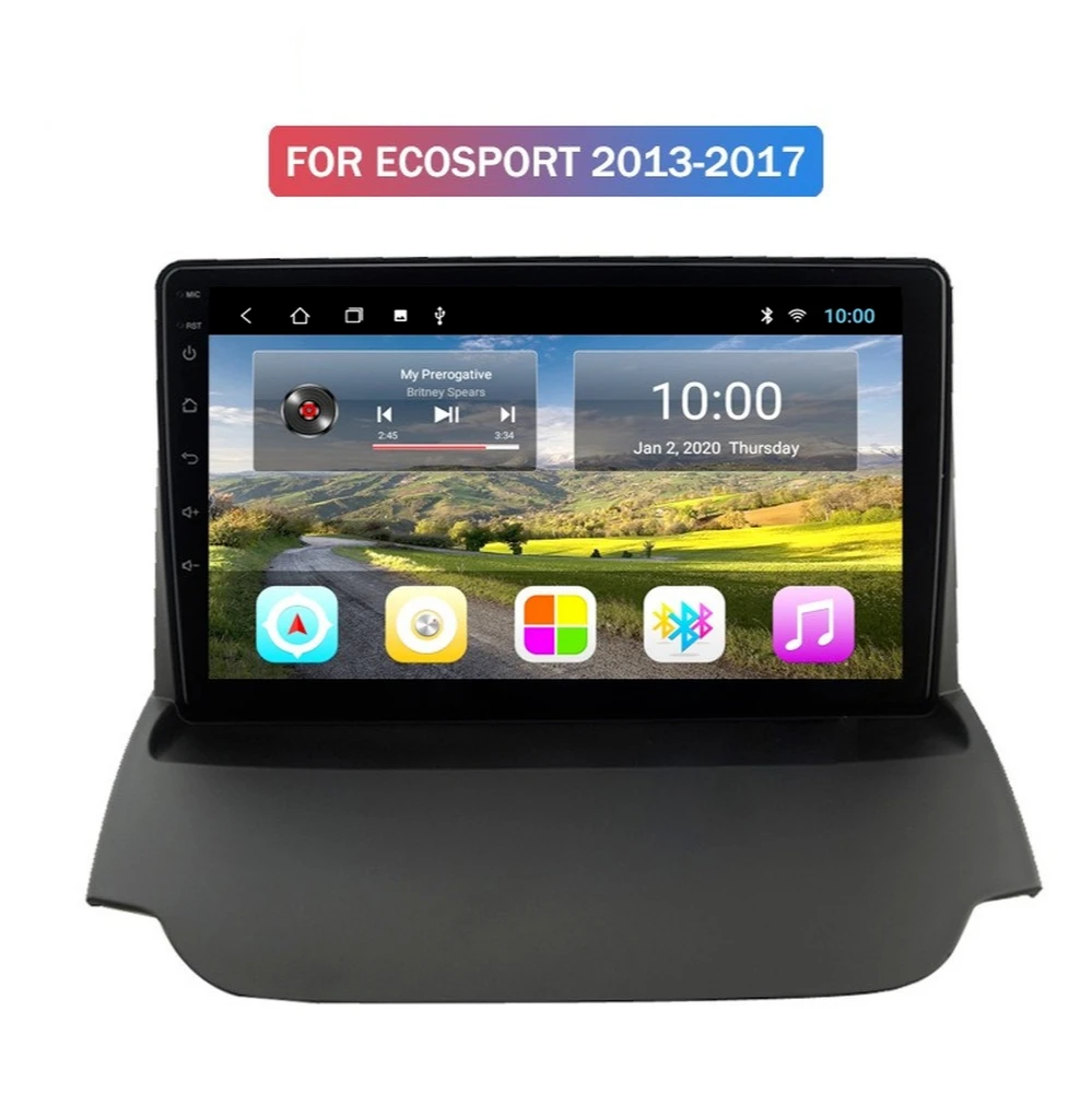 Автомобильный GPS-навигатор на Android для Ford EcoSport 2013-2017 радиоголовное устройство с RDS