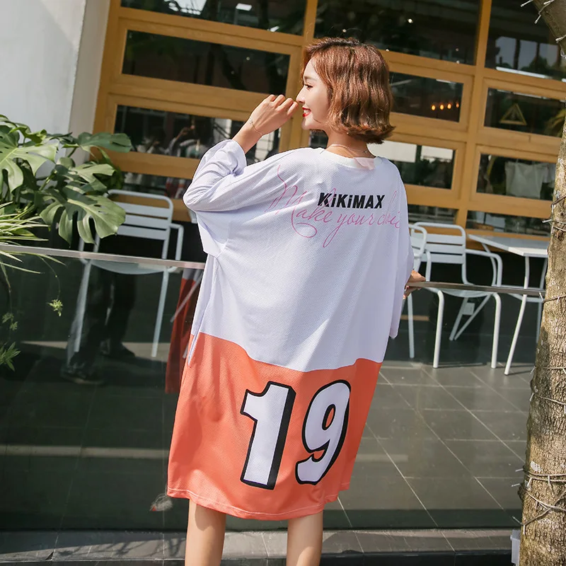 Женское хлопковое свободное платье Vefadisa летнее до колена с принтом мороженого и