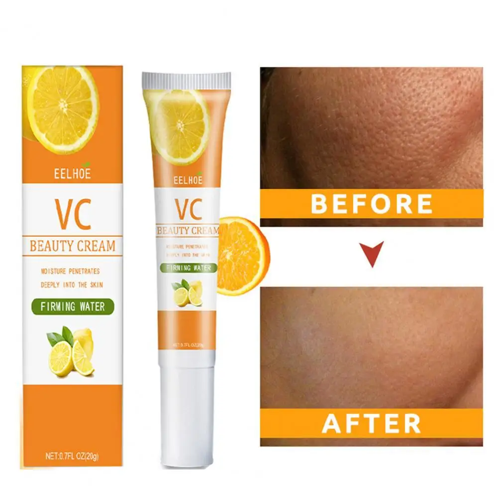 50% Hot Sale 25ml Safe Beauty Cream Easy Absorb Synthetic Rejuvenate Skin Vitamin C Whitening Day Face Cream for Daily Use