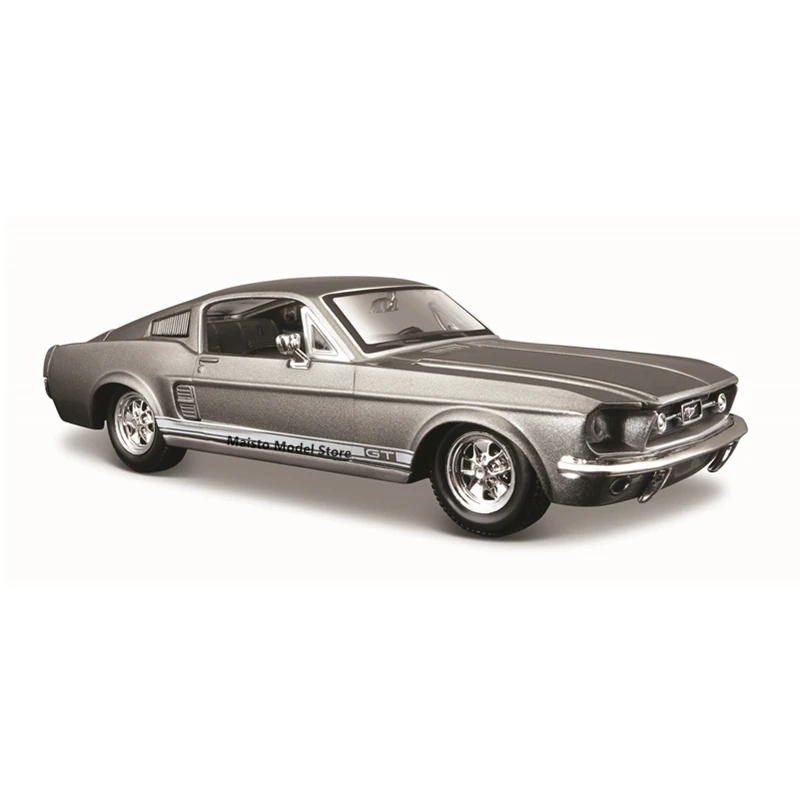 

Maisto 1:24 1967 FORD MUSTANG GT classic cars Highly-detailed die-cast precision model car Model collection gift