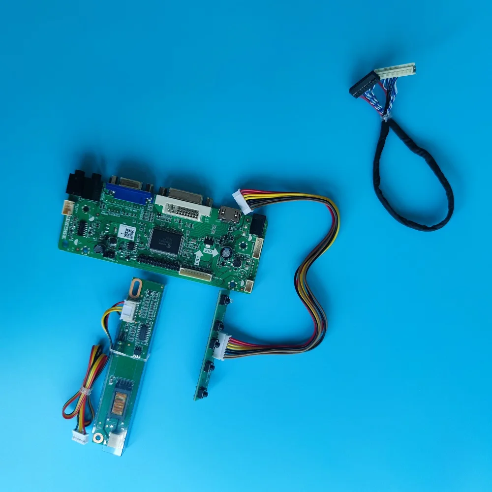 

Комплект для штатива диагональю 15 дюймов, 1400x1050, HDMI-совместимый, DVI, экран драйвера, сигнал, VGA, плата контроллера монитора, 1 лампа, LVDS, 30 контак...