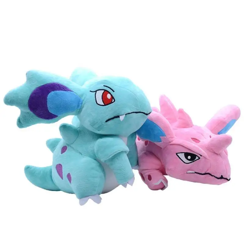 

28 см Takara Tomy Pokemon Nidorino Nidorina Kawaii хлопок мягкая плюшевая анимэ кукла Карманный Монстр плюши животные детские игрушки