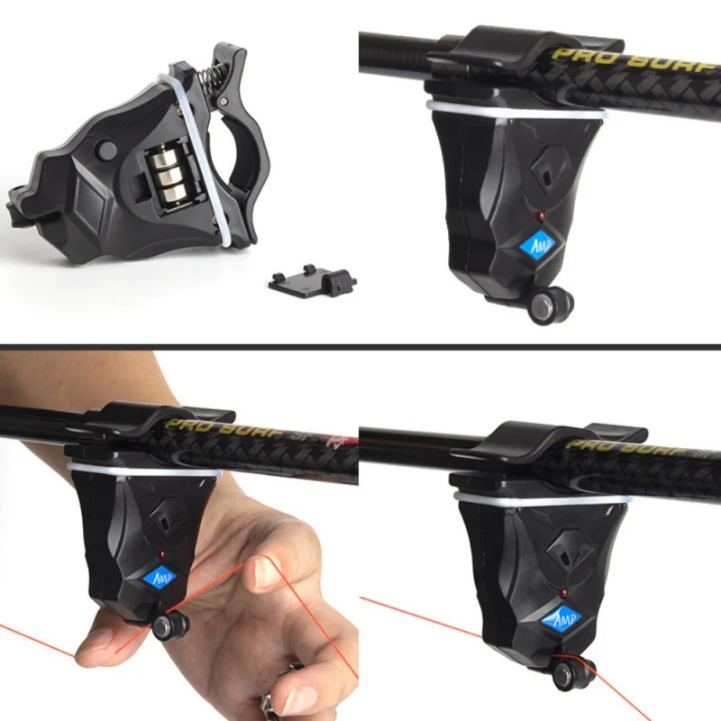 New Fishing Bite Alarm High Sensitive Fish With Bright Light Rod Signal Device Bait Alertor Night | Спорт и развлечения