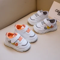 cute childhood duck toddler girl tennis shoes flat heels baby boy grey sneakers 2021 new spring luxury designer shoes kid e02071