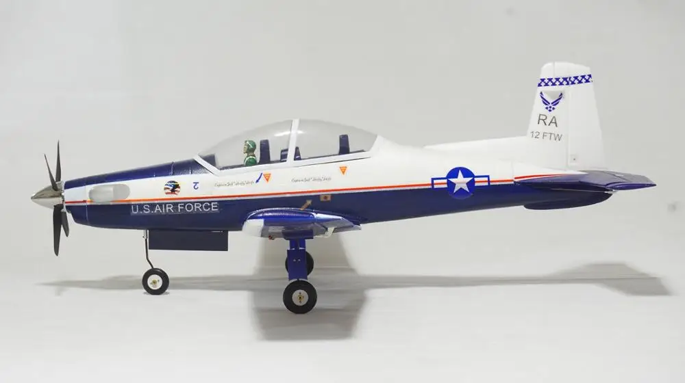 RC самолет электрический T 6 T6 PNP версия обновленная для 4S мощности|plane steel|plane craftplane