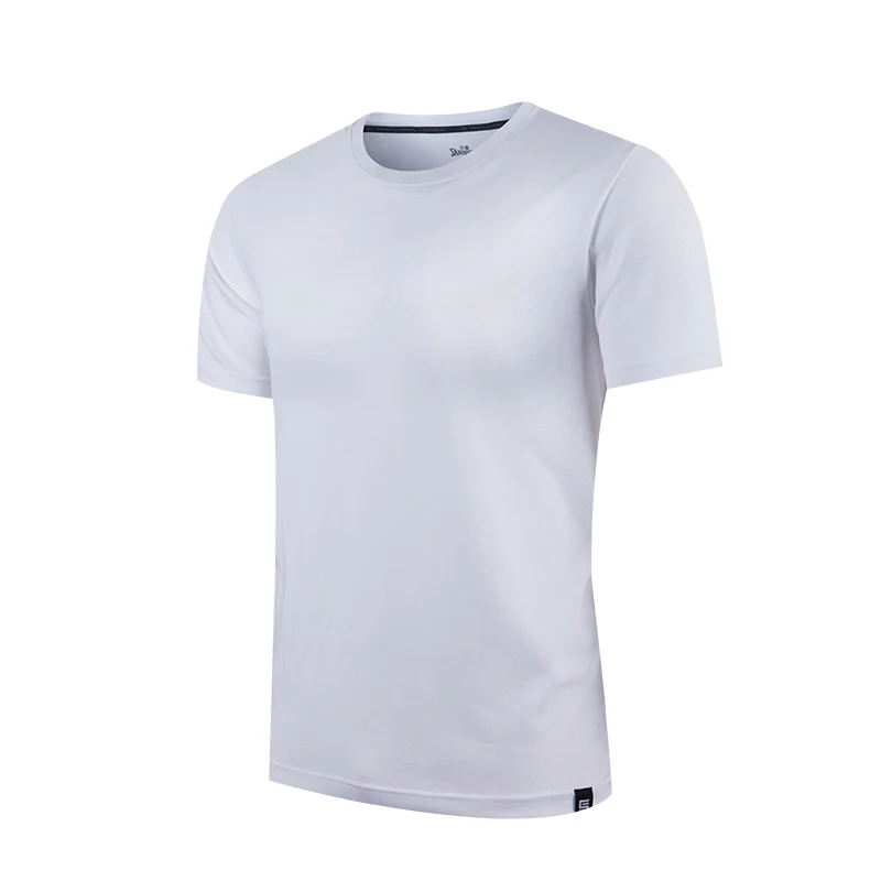 SANHENG Brand Men Women Outdoor Cotton T-shirt Short Sleeve Casual Summer Soft Breathable Running Hiking Sports Shirt O-neck Top