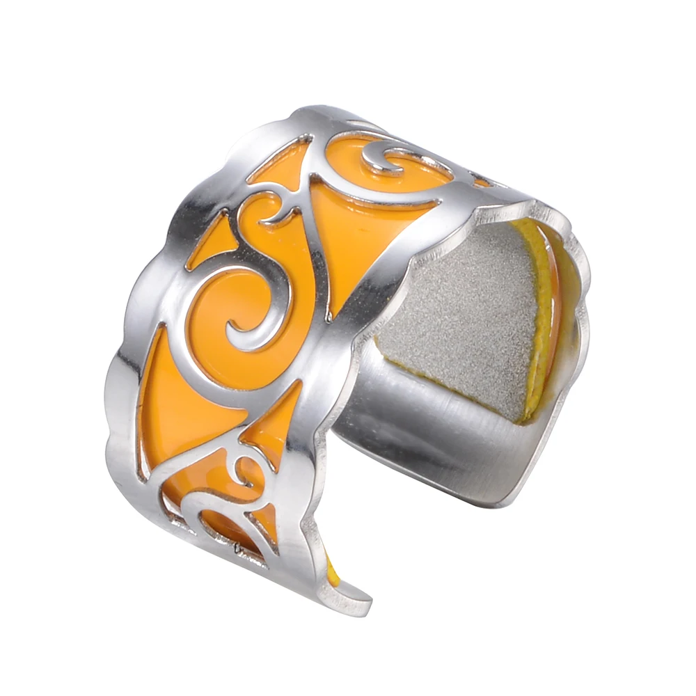 Legenstar Bijoux Bague Femme Stainless Steel Sliver Rings For Women and Men Anillos Mujer Interchangeable Leather Love Ring