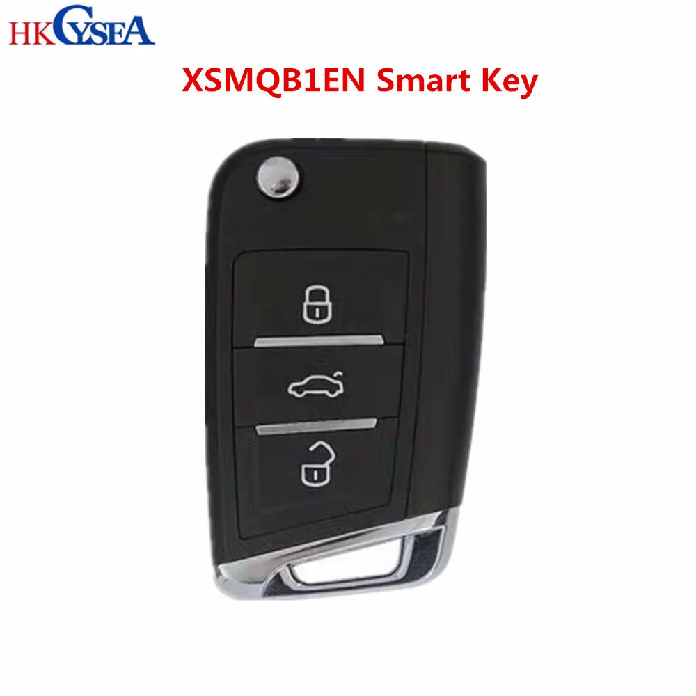 Smart key XSMQB1EN 5 шт. Xhorse 3 кнопки ключ английская версия VVDI2 программист Универсальный провод дистанционный ключ автомобиля для VVDI ключ инструмент - Цвет: Smart key XSMQB1EN