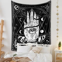 divination hand wall tapestry psychedelic carpet hippie ouija snake goat wall blanket decor home decoration witchcraft supplies