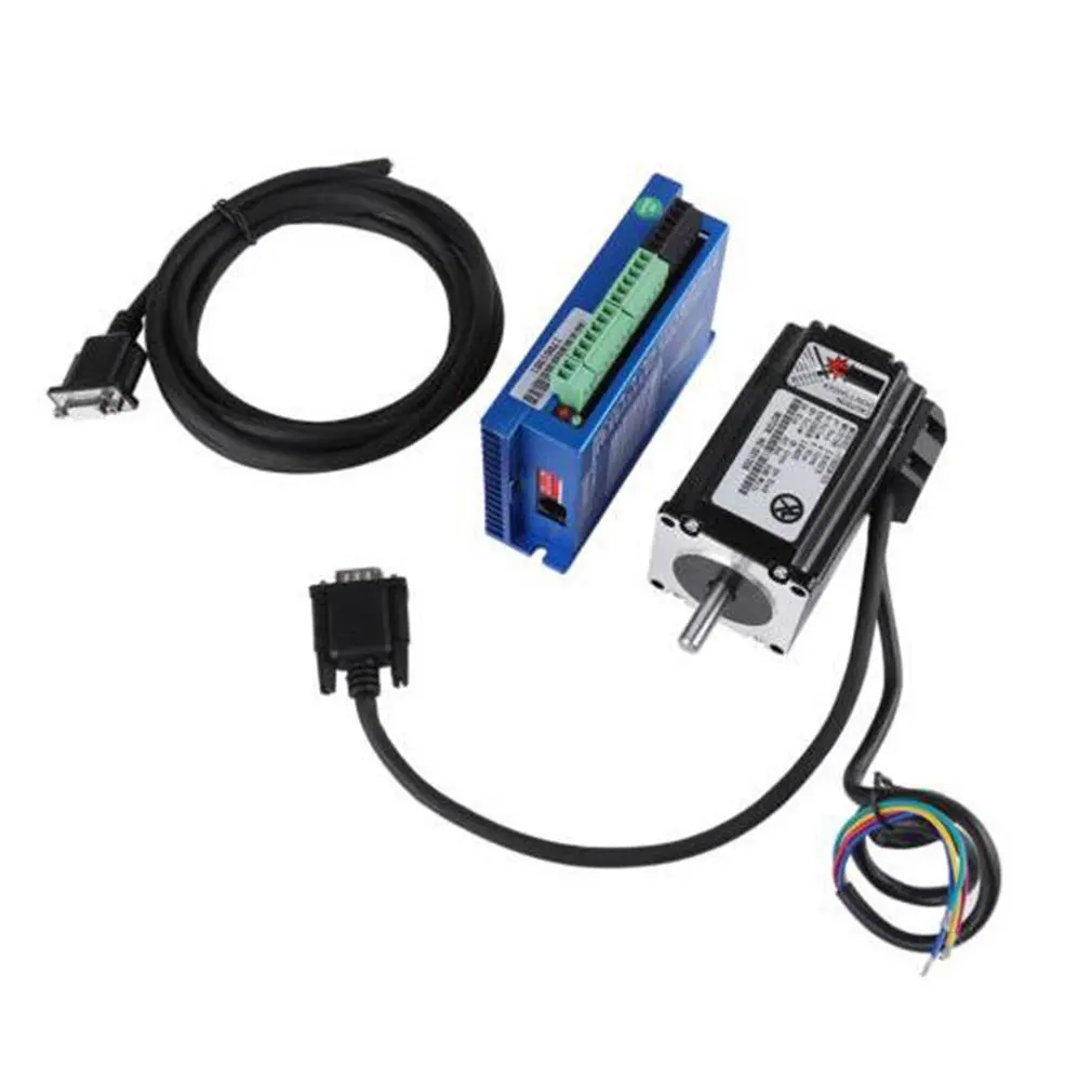 HSS57 шаговый двигатель Nema 23 мотор Гибридный Серводвигатель и 57HSE2N D25 замкнутый