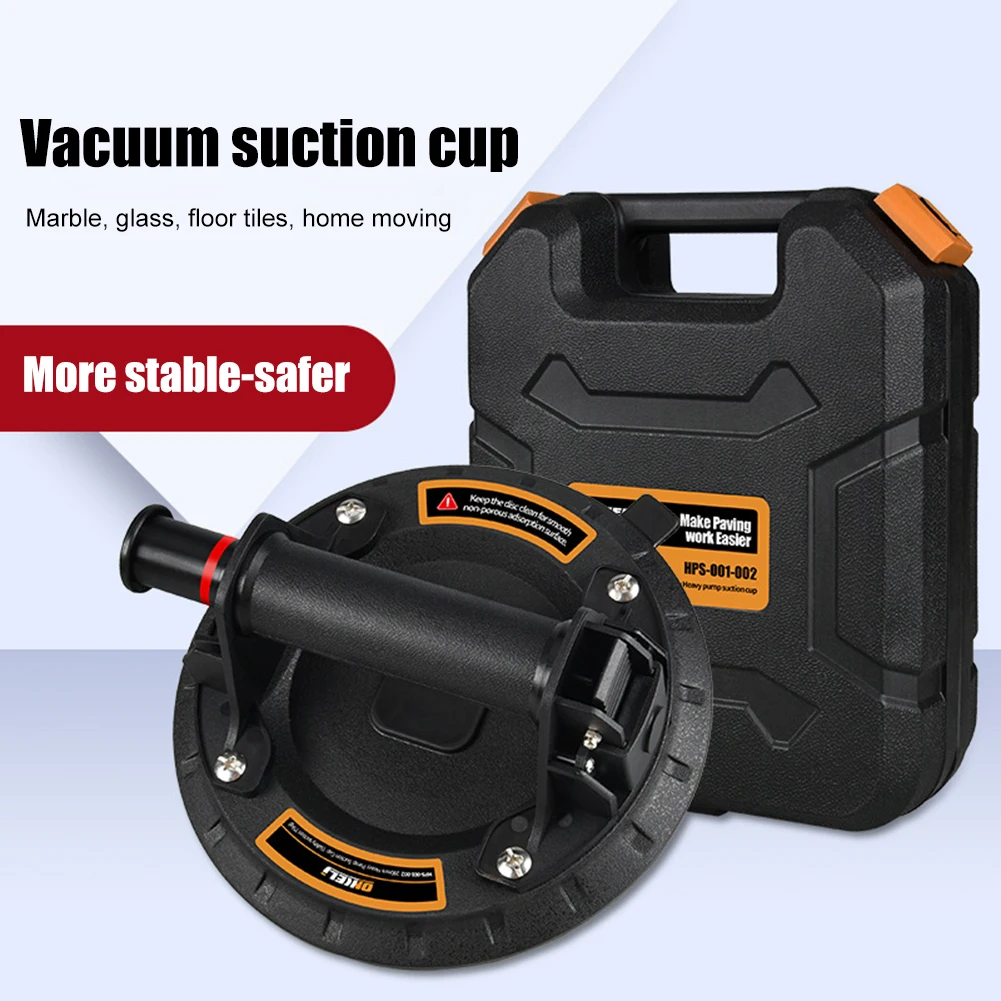 

Portable 75kg/200kg Vacuum Suction Cup with Handle Power Heavy-Duty Lifter for Granite Tile Glass Manual Lifting Handling Tools