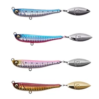 jig bait winter fishing with spinner spoon fishing lures 62mm 30g jigs trout winter fishing hard baits tackle pesca makippa 30g
