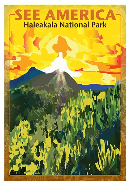 Постер для путешествий из Сан Франциско See America картины на холсте винтажные