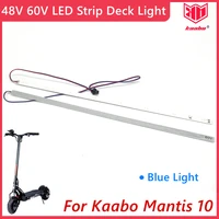 offical origina kaabo mantis 10 led strip deck light parts blue light accessories for kaabo mantis 108 inch electric scooter