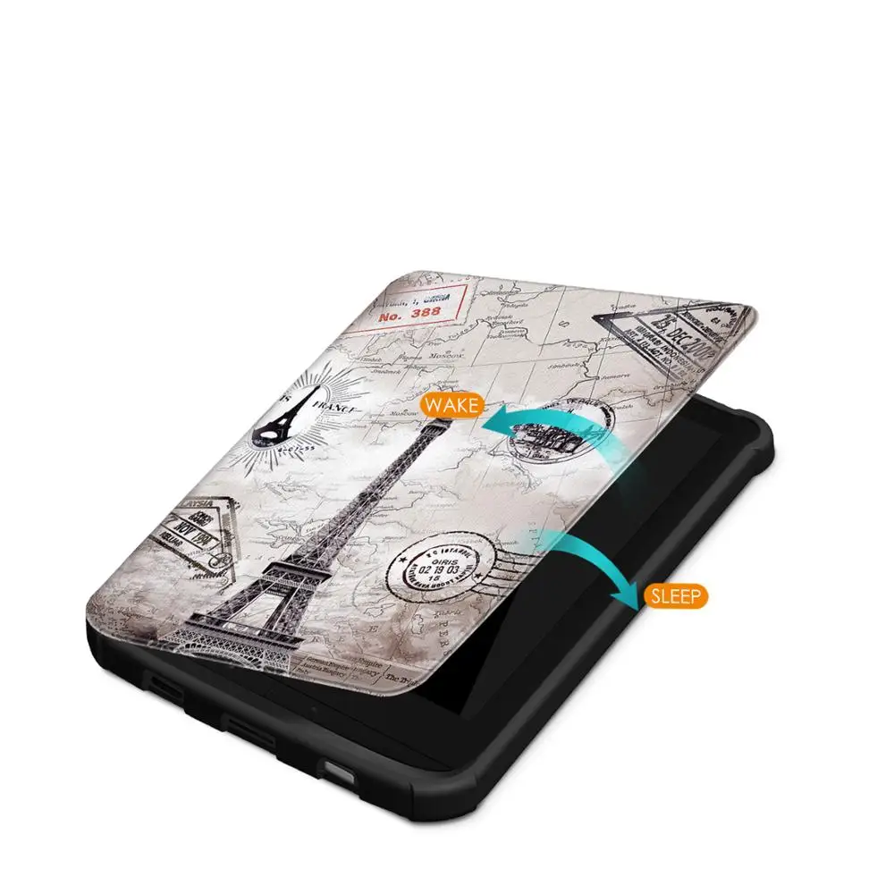 Чехол для Pocketbook 627 616 632 606 628 633 цветной Тонкий Магнитный чехол PocketBook Touch Lux 4 5/Touch HD