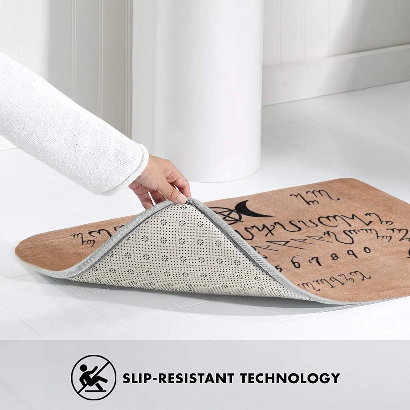 Коврик Theban Ouija для входной двери коврик ванной Забавный Kylie Garibay Хэллоуина Minogue Anti