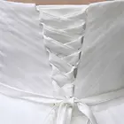 118 дюймовый сменный Регулируемый корсет на молнии для свадебного платья, комплект со шнуровкой, атласные ленты для свадебного банкета, вечеринки, AXYD