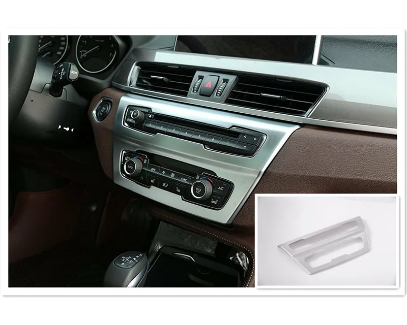 

Хромированная Центральная решетка вентиляционного отверстия для BMW X1 F48 20i 25i 25le 2016-2018