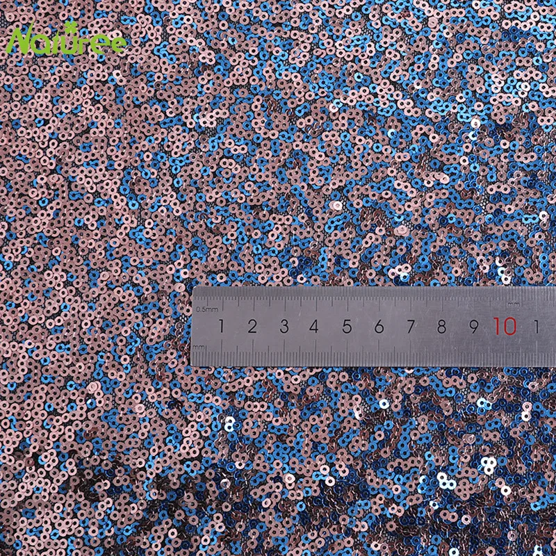 50 см * 130 блестки африканская кружевная ткань нигерийская для одежды Радужное