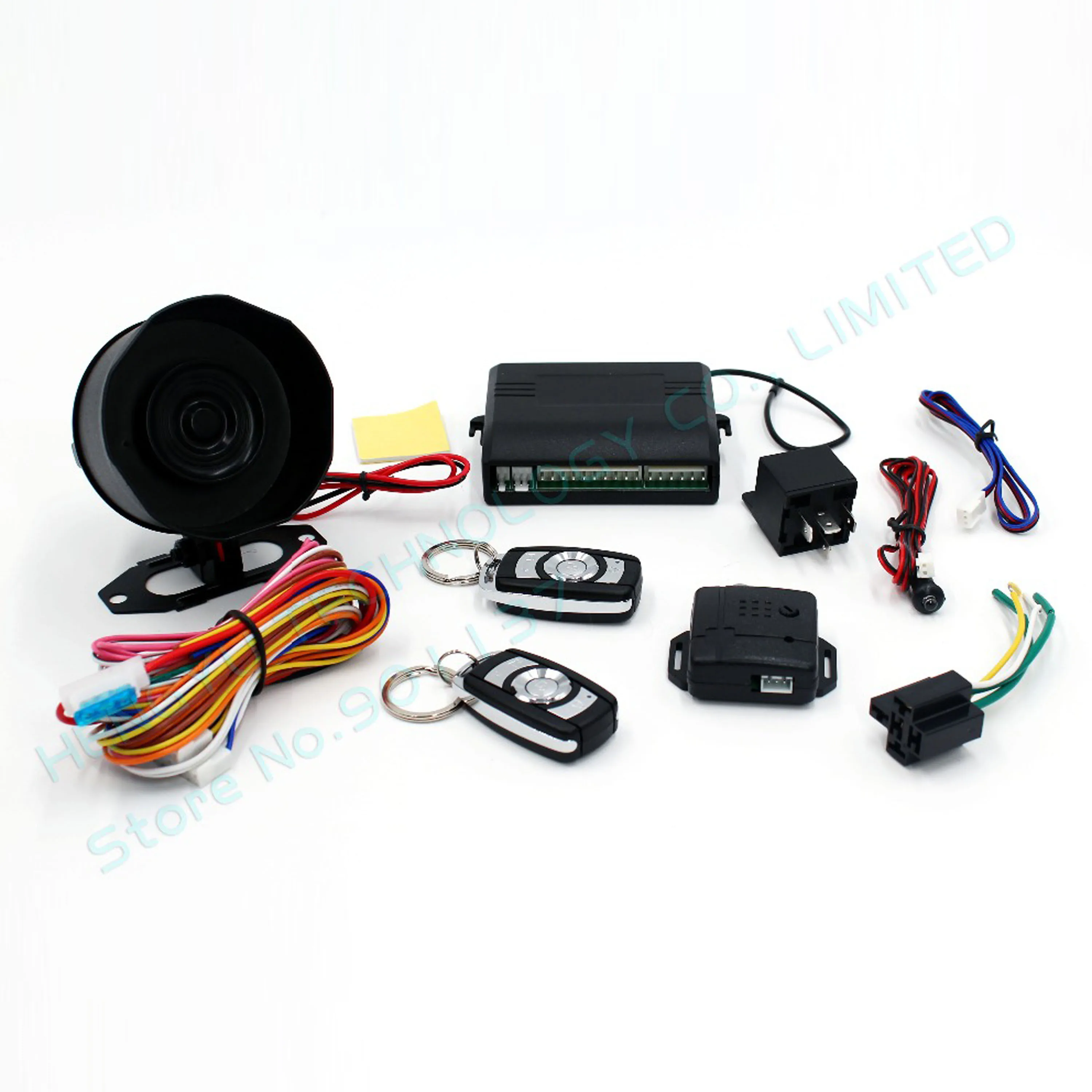 12 В односторонняя Автомобильная сигнализация и центральный замок ключ