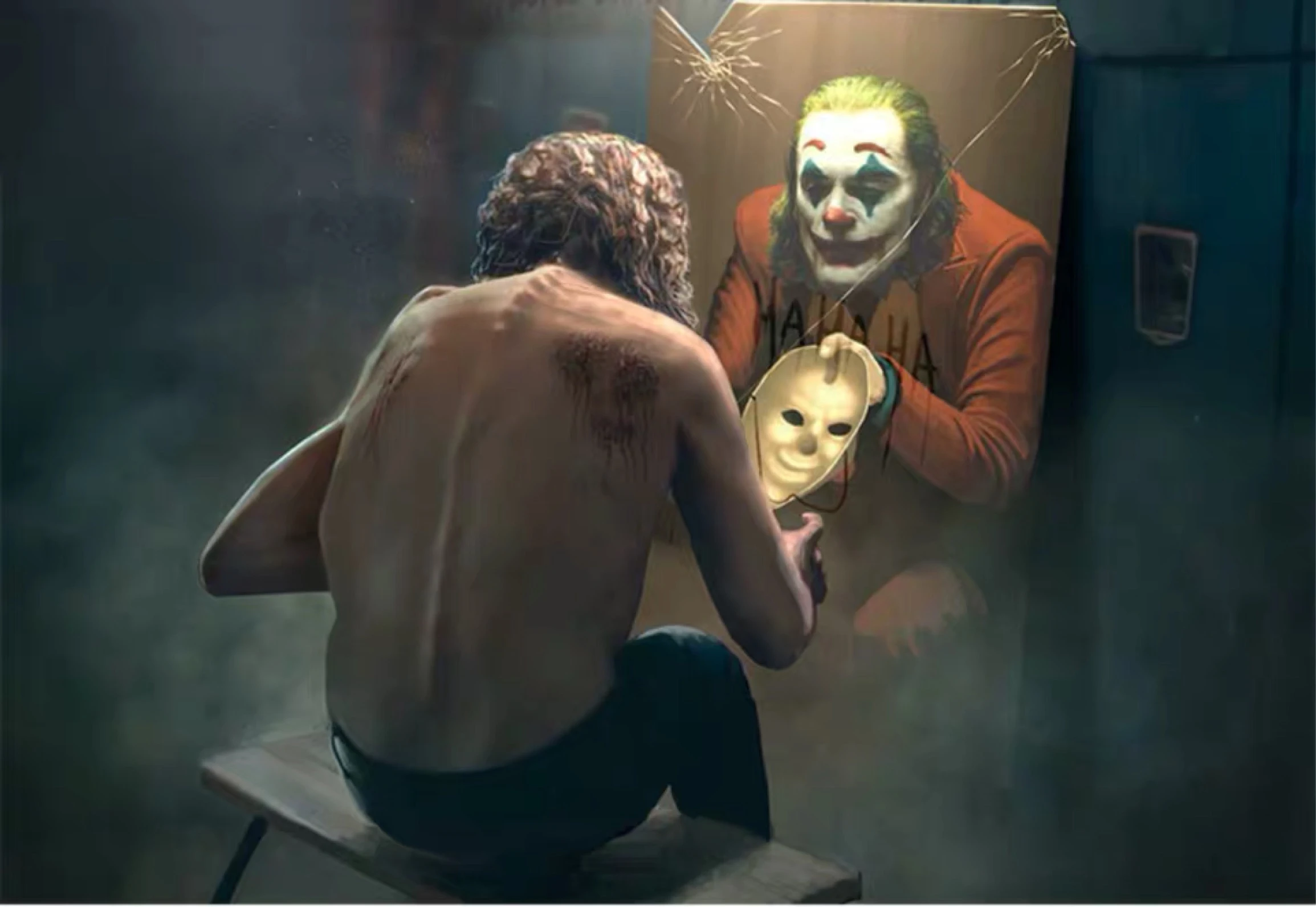 DC фильм Бэтмен Хоакин Феникс брелок с джокером с изображением Джека Нейпира Фигура Кулон металлический брелок для машины chaviro мужские ювелирные изделия