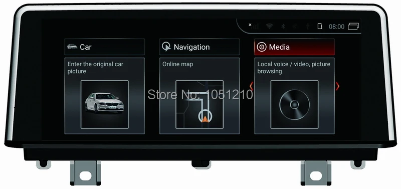 

Ouchuangbo Android 8,0 gps X1 F52 10,25 bluetooth 8 4 + 64