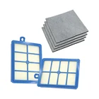 2 шт. Hepa фильтр + 4 шт. моторных фильтров для Philips Electrolux FC9172 FC9087 FC9083 FC9258 FC9261 FC8031 H12 H13 часть пылесоса