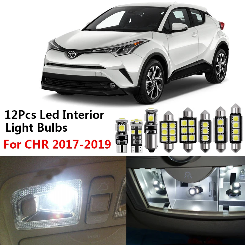 

1Set LED DRL For Toyota C-HR CHR 2016 2017 2018 2019 Daytime Running Light Rear Tail Bumper Fog Lamp Brake lights Warning Lamp